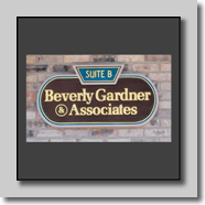 Beverly Gardner Sign
