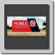 Noble Composites Sign