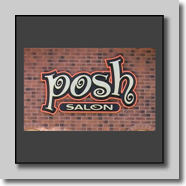 Posh Salon Sign